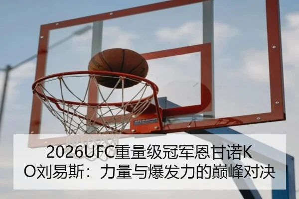 2026UFC重量级冠军恩甘诺KO刘易斯：力量与爆发力的巅峰对决